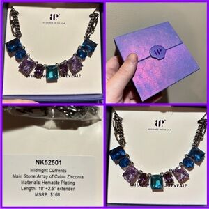 NWT RARE BOMB PARTY MIDNIGHT CURRENTS JEWEL CANDY IN ALL COLORS SIRENS NECKLACE!